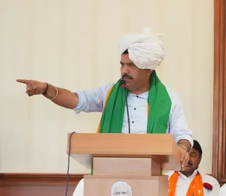 Why Can't Congress Tolerate PM Narendra Modi? K'taka BJP Chief Vijayendra on VB-G RAM G Scheme Opposition