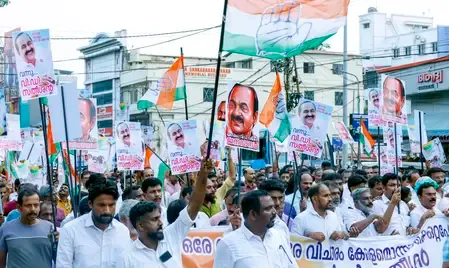 Kerala CM race: Satheesan supporters hit streets as Congress infighting turns bitter
