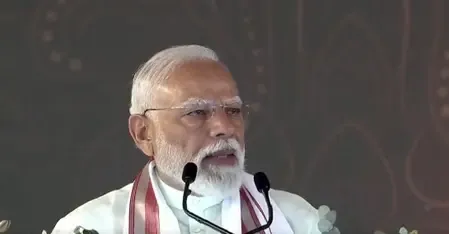 PM Modi Critiques Congress and DMK for Hindering Puducherry's Progress