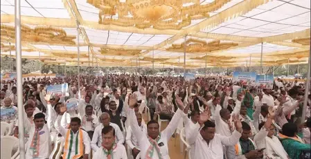 Did Congress Hold a ‘Jan Akrosh Sabha’ in Gujarat as the Budget Session Kicks Off?