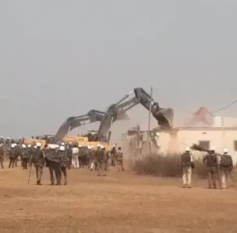 Demolition of Congress Leader's Home Sparks Controversy in Hazaribagh