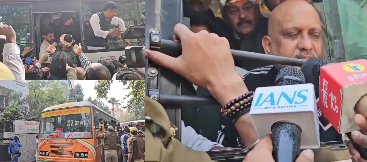 Congress Leaders, Including UP Chief Ajay Rai, Arrested During Protest in Lucknow