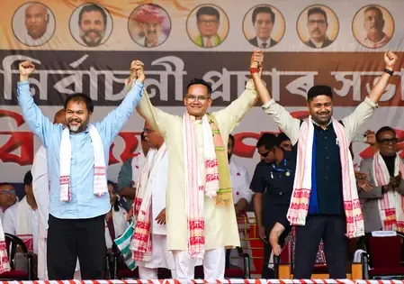 Congress Alliance Aims to Dislodge BJP's Grip on Upper Assam