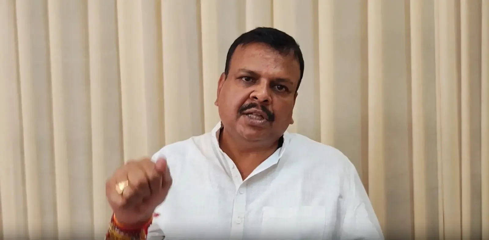 भाजपा विधायक संजय उपाध्याय का सीजेपी पर हमला: 'कांग्रेस लोकतंत्र के खिलाफ षड्यंत्र कर रही है'