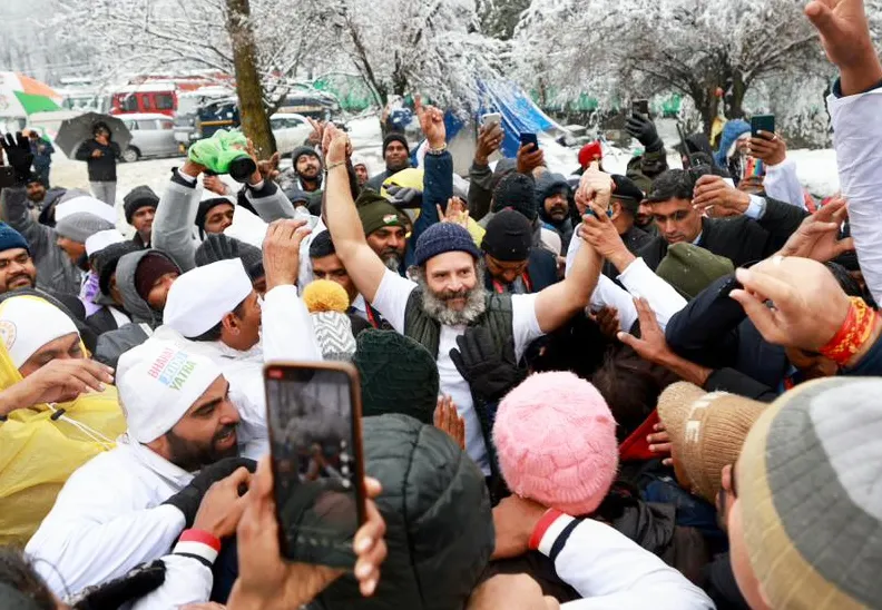 How Did Congress Celebrate the 3rd Anniversary of Rahul Gandhi's 'Bharat Jodo Yatra' in Srinagar?
