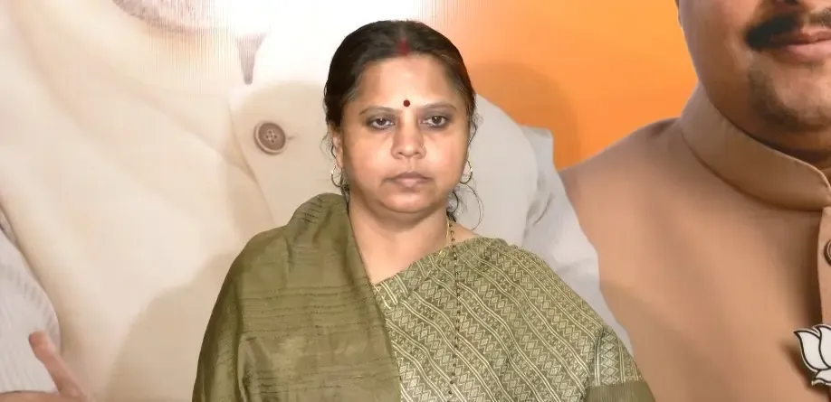 BJP महिला मोर्चा अध्यक्ष रूप कुमारी चौधरी का कांग्रेस पर हमला — JNU मामले में महिला सम्मान सिर्फ नारा