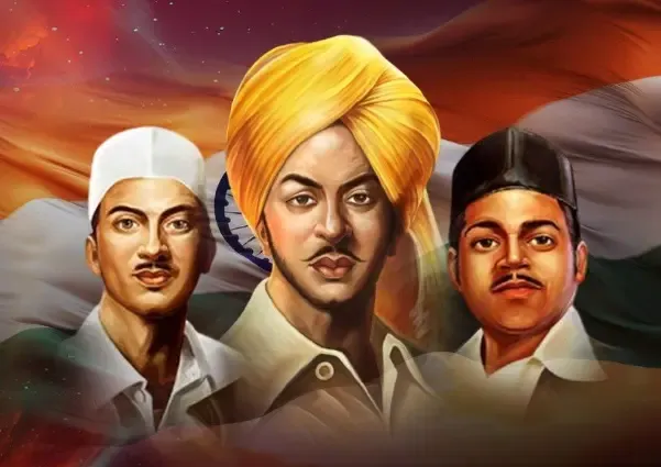 कांग्रेस नेताओं ने शहीद-ए-आजम भगत सिंह, राजगुरु और सुखदेव को श्रद्धांजलि अर्पित की