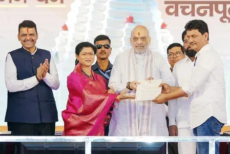 Amit Shah at Ichalkaranji: Congress waived only ₹60,000 crore in 10 years