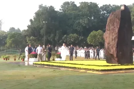Congress pays tributes to Indira Gandhi on 41st death anniversary at Shakti Sthal