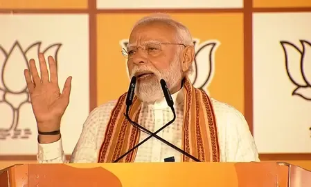 PM Modi calls Congress a gang of 'Urban Naxals' in BJP victory speech