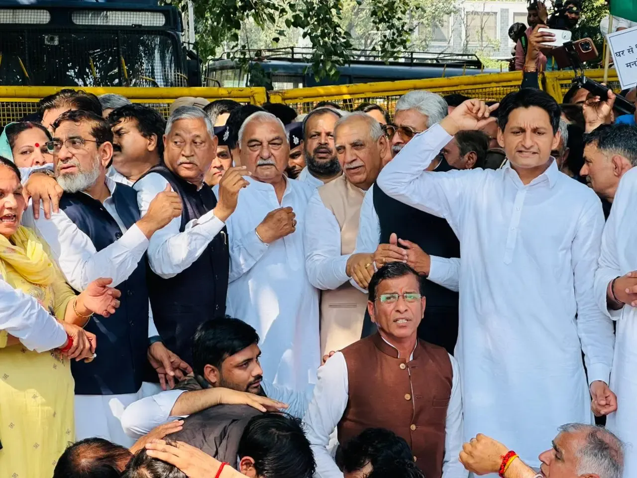 कांग्रेस सांसद दीपेंद्र सिंह हुड्डा का भाजपा सरकार पर तीखा आरोप, विरोध प्रदर्शन पर उठाए सवाल