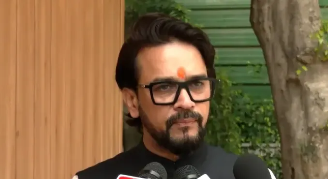 Anurag Thakur accuses Congress of turning Himachal Bhawan into political hub