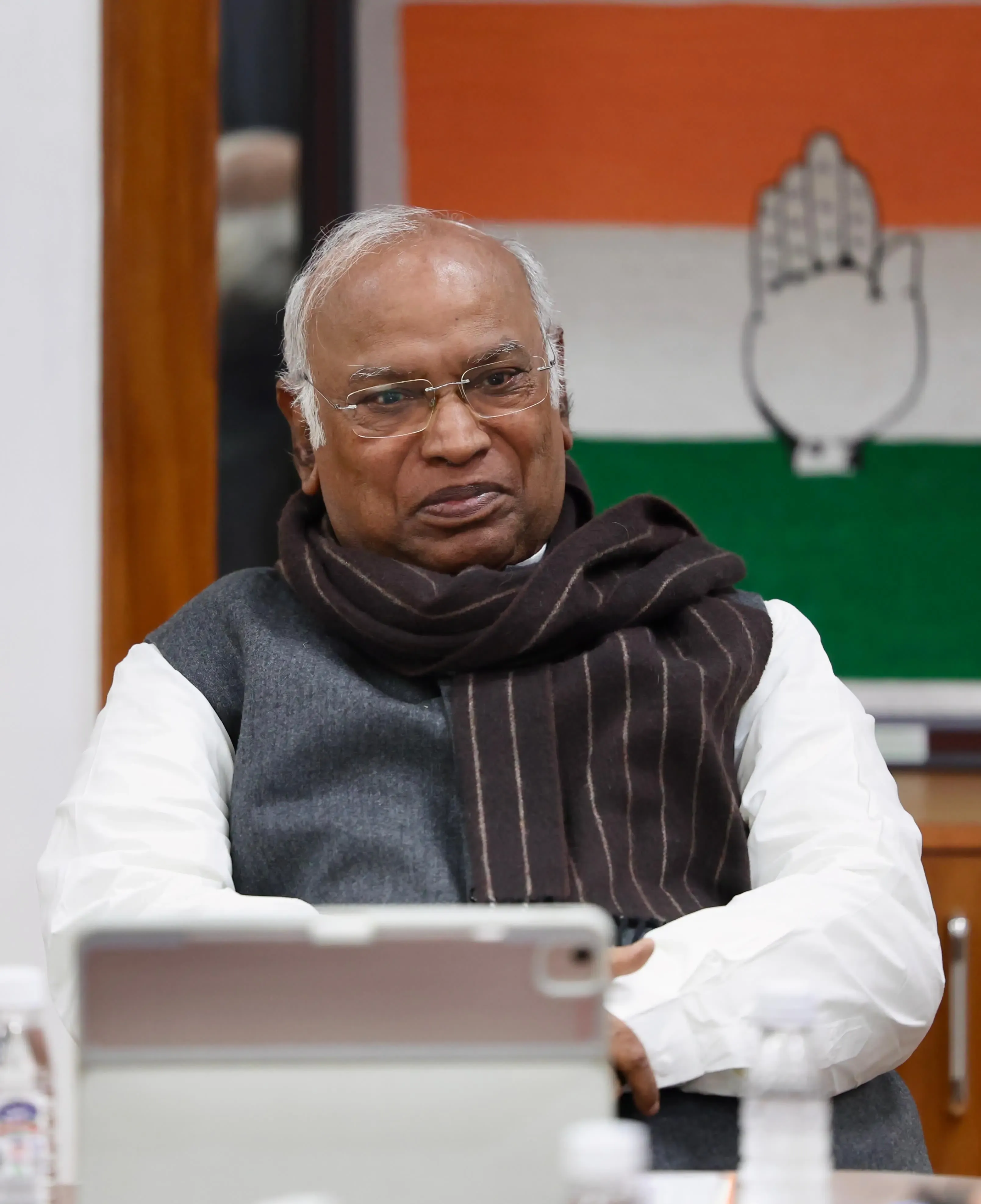Kharge: Biren Singh Resigned Following Congress’s No-Confidence Motion