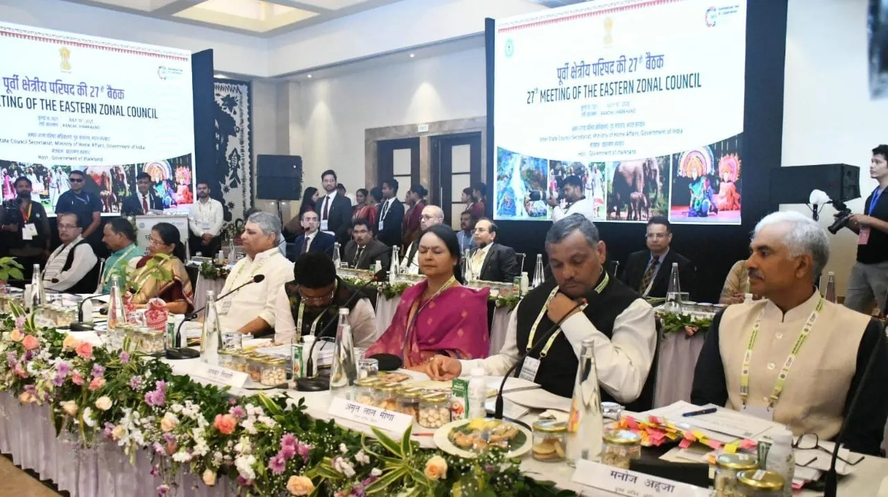 What Consensus Was Achieved on 20 Key Issues at the Eastern Zonal Council Meet in Ranchi?