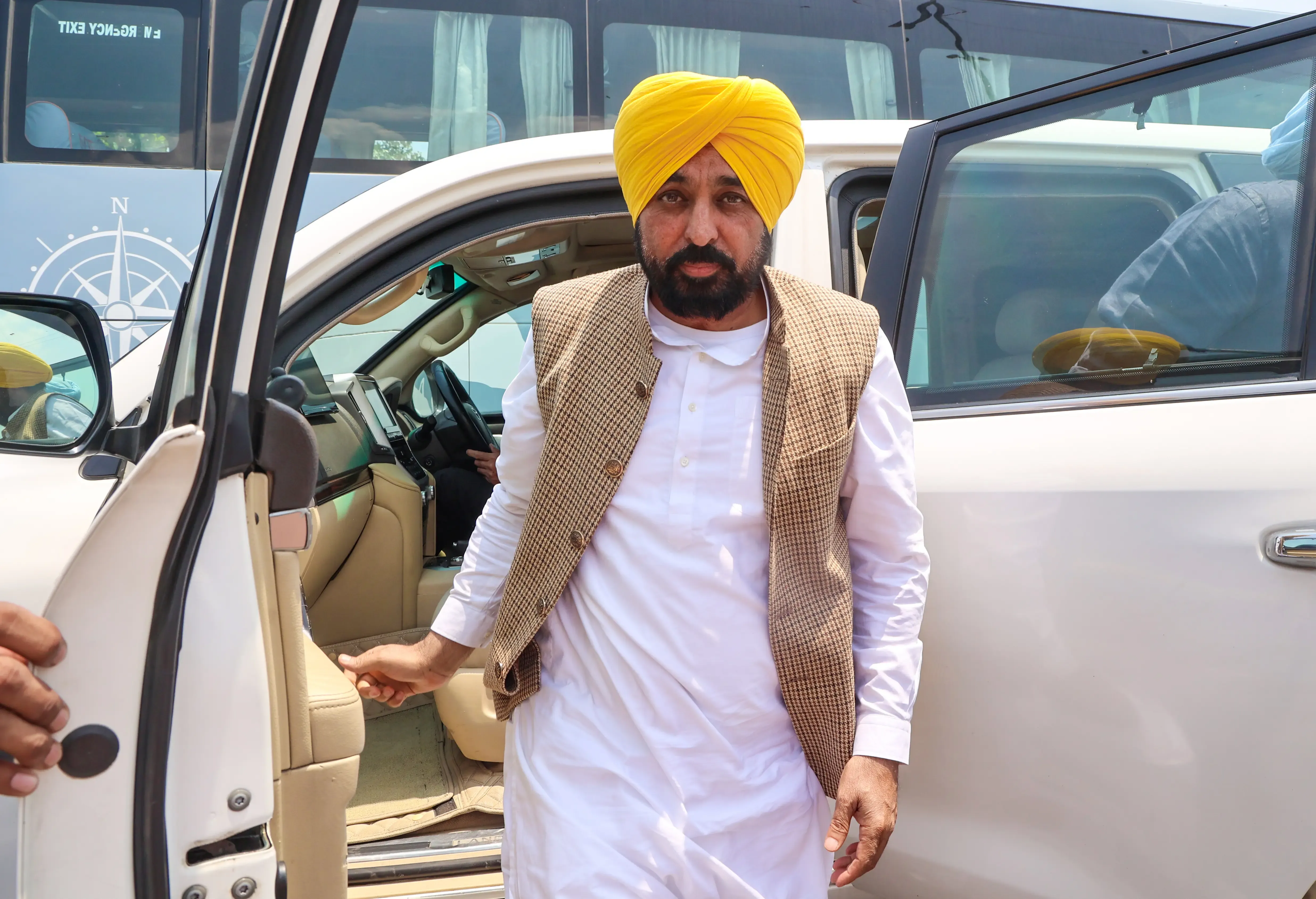 Punjab CM Mann seeks disqualification of 7 AAP MPs who joined BJP