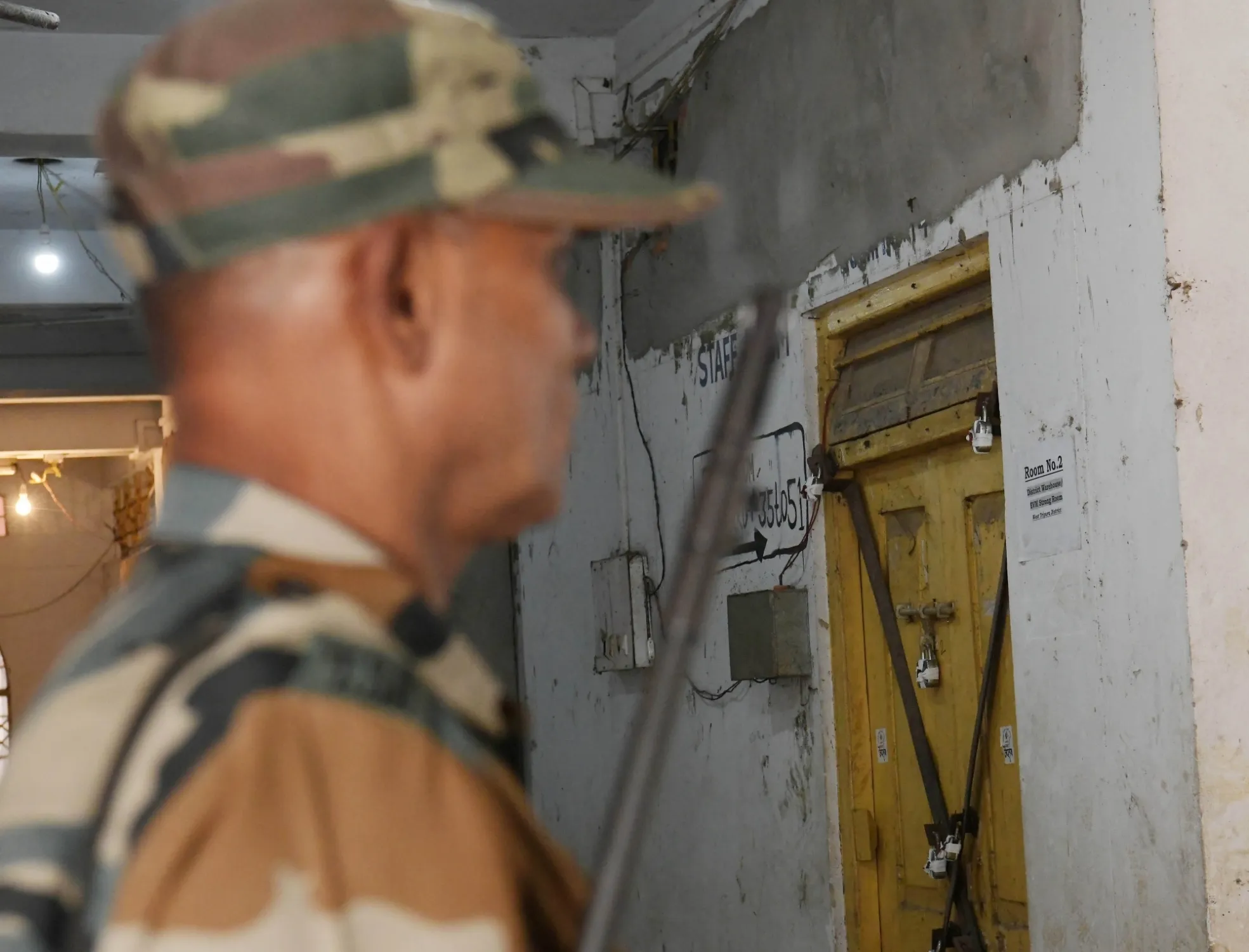 Counting Process for the Tirhut Graduate MLC Bypoll in Progress