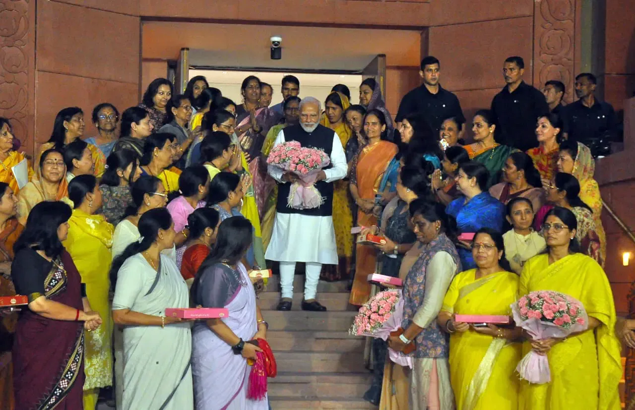 PM Modi Announces Landmark Initiative for Women's Empowerment in Parliament