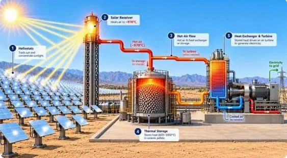 India's first ceramic CSP project to come up at Rajasthan's Bhadla Solar Park