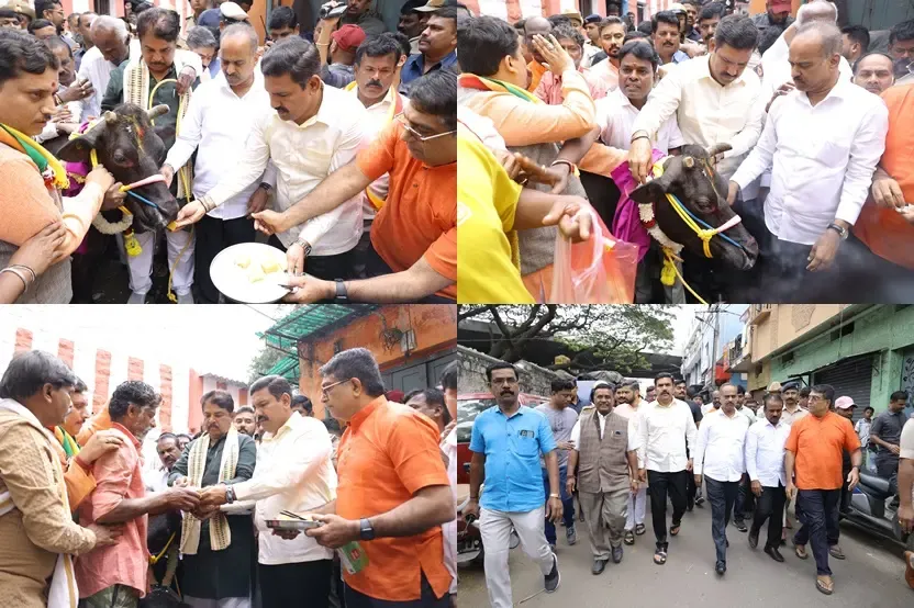 Cow Cruelty Outrage: BJP Team in K'taka to Support Cow Owner and Organize Statewide Protests