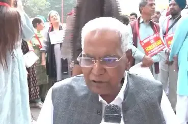 CPI protest demands CEC Gyanesh Kumar's resignation and SIR rollback