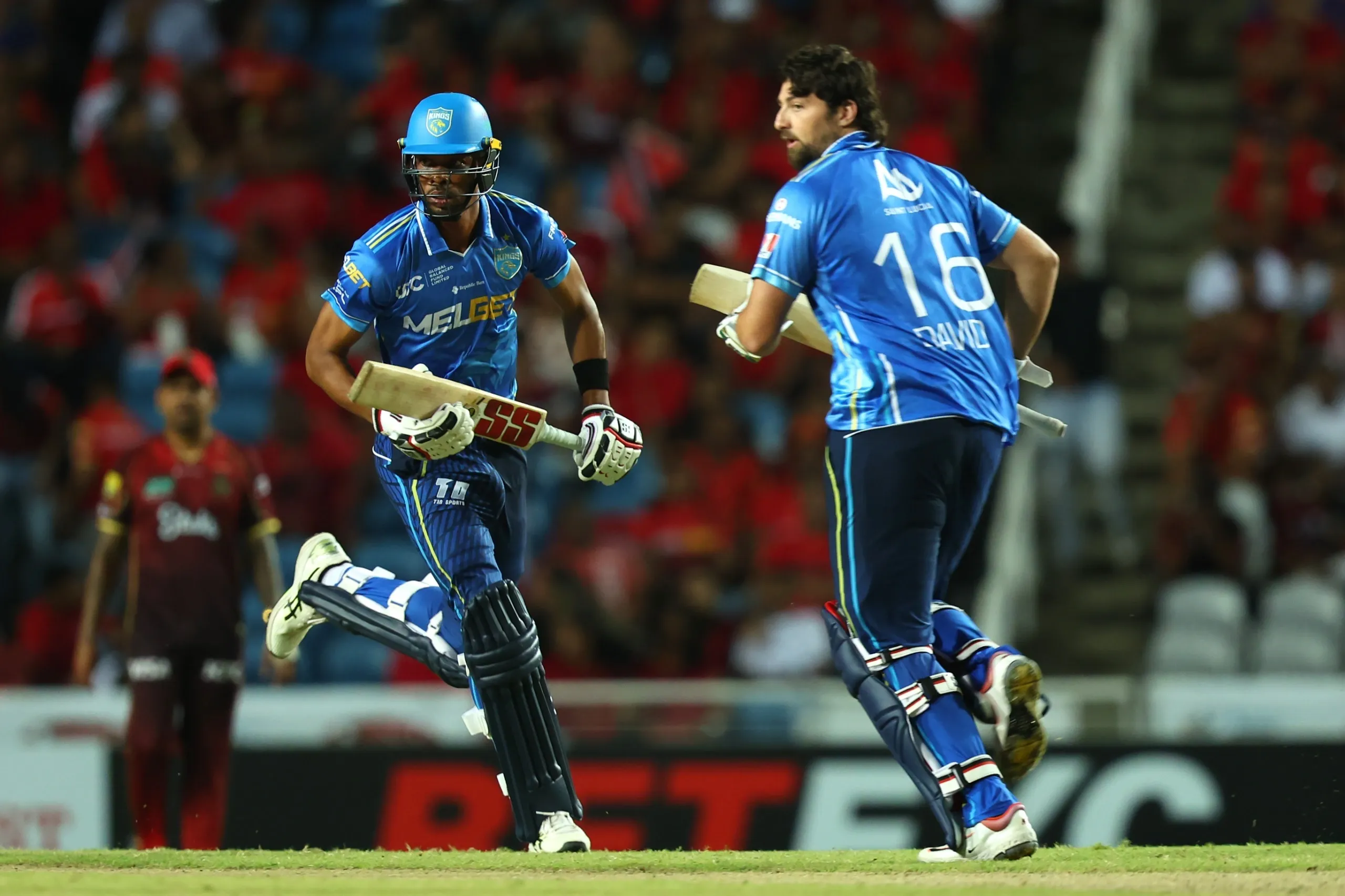 How did the Saint Lucia Kings qualify for the playoffs?