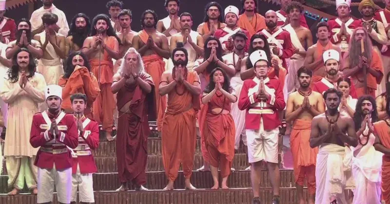 Culture Minister Shekhawat shares PM Modi at Anand Math drama, Gujarat