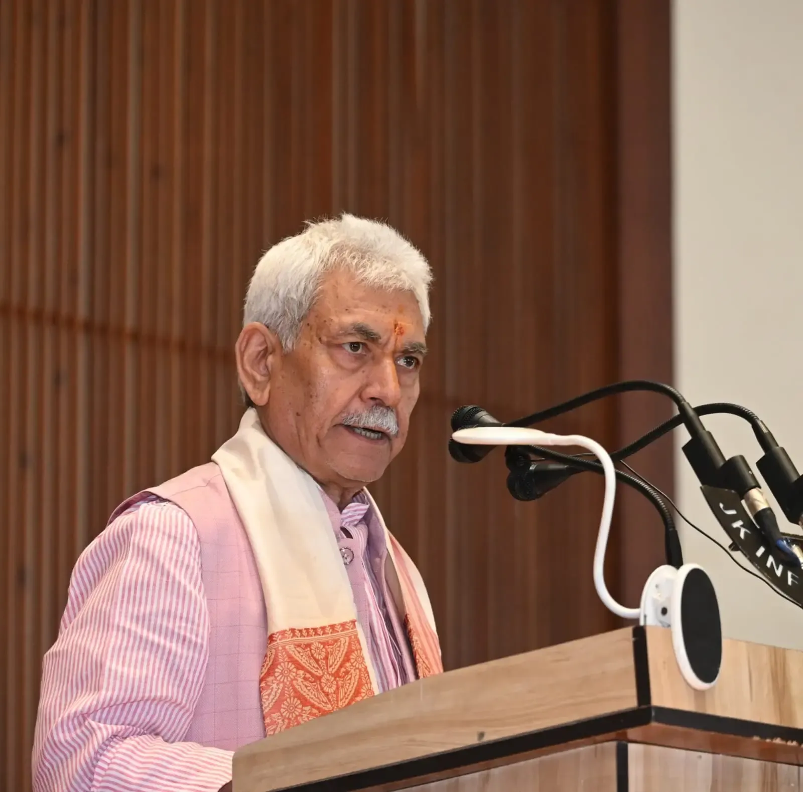L-G Sinha Highlights Cultural and Spiritual Heritage of J&K for a Prosperous Future