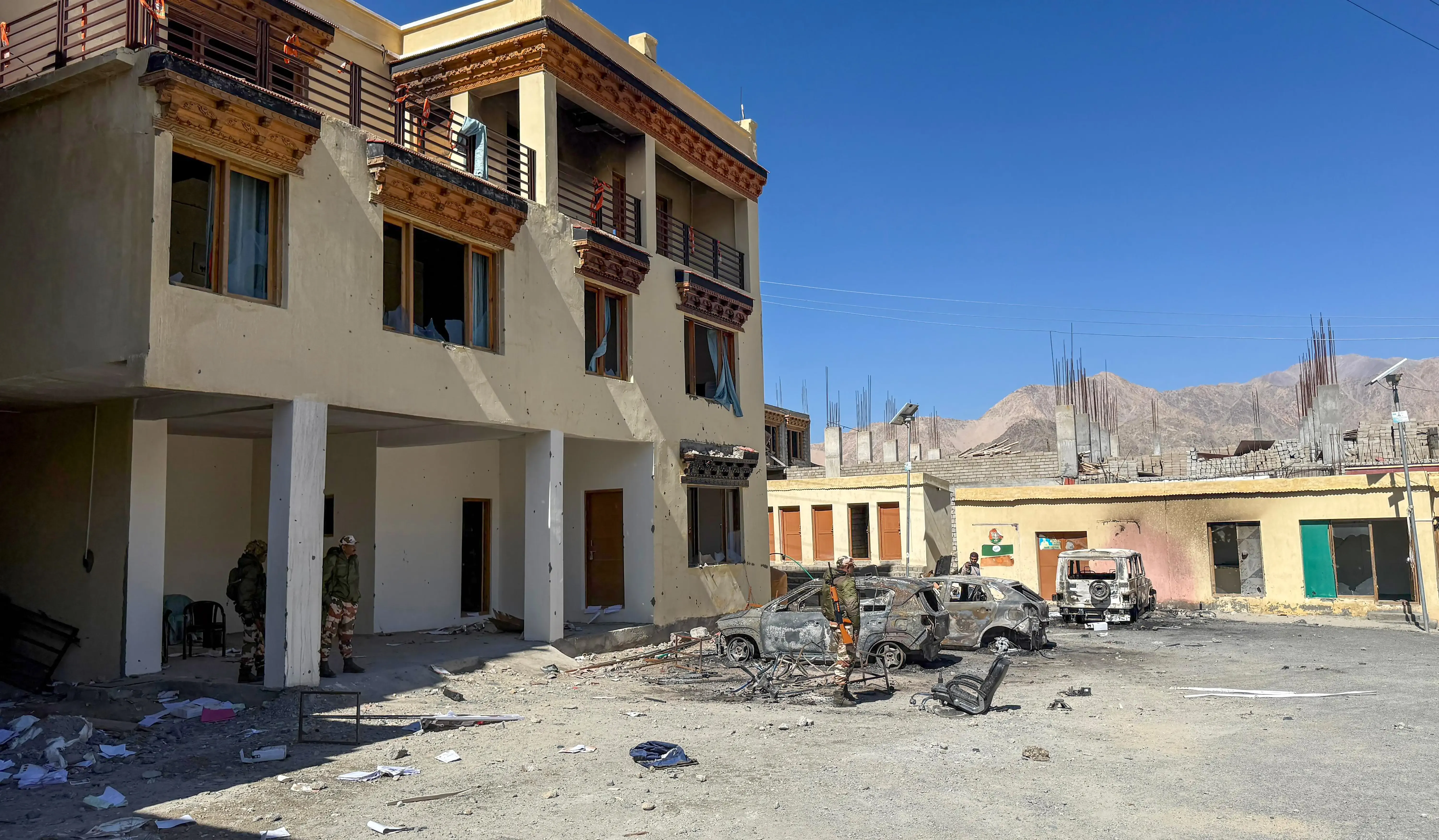 Why Does Curfew Persist in Leh for the Fourth Day?