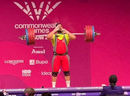 CWG 2026: Lovepreet Singh wins silver in +110kg, misses gold by 1kg