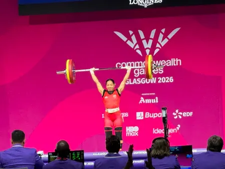 Mirabai Chanu wins CWG 2026 gold with Games-record snatch in Glasgow