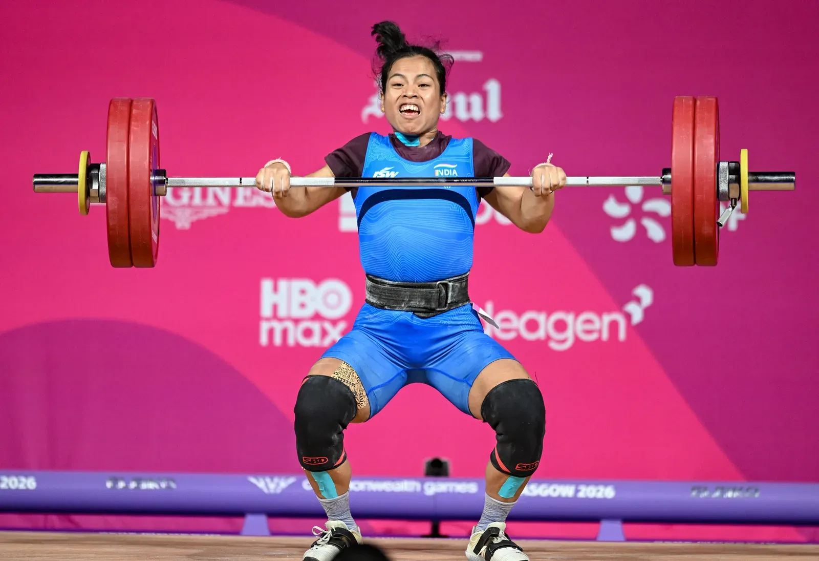 CWG 2026: Nirupama Devi DNF in 63kg as Maude Charron sets Games record