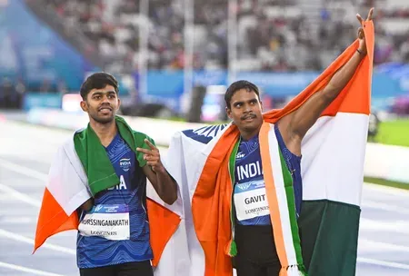 CWG 2026: Gavit's Games record gold, Sreeshankar silver boost India in Glasgow