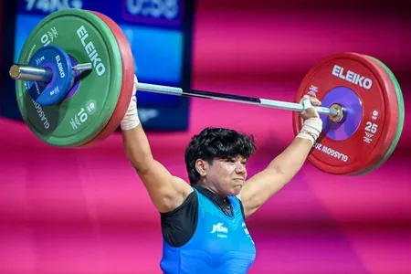 CWG 2026: Sanjana exits women's 77kg after three failed snatch attempts
