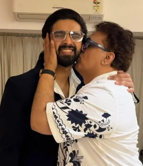 Did Daboo Malik Just Share a Heartfelt Moment with Son Amaal Mallik?
