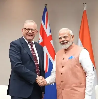 क्या पीएम मोदी ने ऑस्ट्रेलिया के प्रधानमंत्री से दक्षिण अफ्रीका में मुलाकात की?