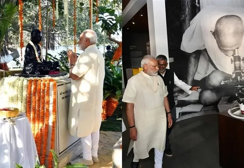 Dandi March Commemoration: PM Modi's Tribute to Gandhi's Legacy Overlooked by Congress