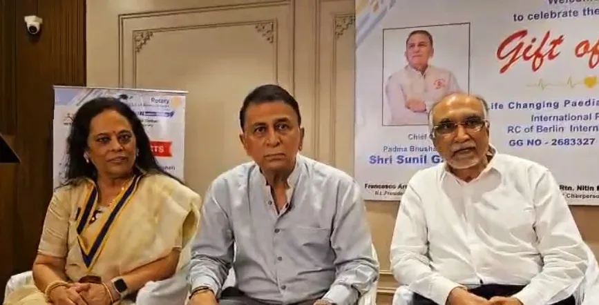 सुनील गावस्कर ने सराहा 'गिफ्ट ऑफ लाइफ': 850 जरूरतमंद बच्चों की मुफ्त हार्ट सर्जरी का मील का पत्थर