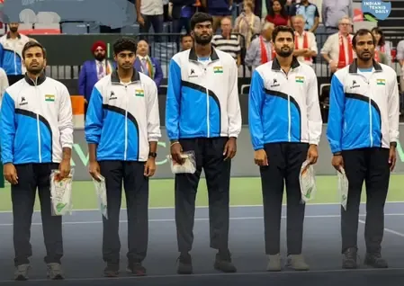 Davis Cup: Nagal, Suresh lead India to historic 3-1 win over Switzerland in World Group 1 