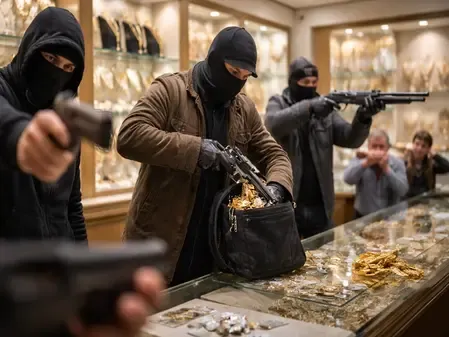 Armed Gang Executes Brazen Daylight Heist in Darbhanga, Stealing Jewels Worth Rs 1.8 Crore