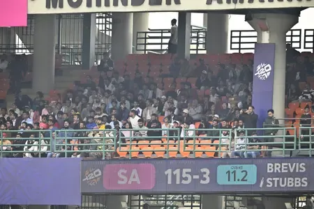Did DDCA Host Students and Families of Delhi Police for the SA vs UAE Match at Arun Jaitley Stadium?