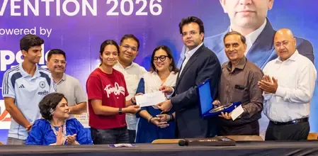 Rohan Jaitley Awards Pratika Rawal ₹51 Lakh at SJFI's Golden Jubilee Finale