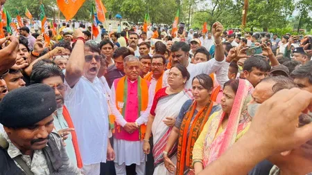 Jamtara hospital deaths: BJP protests, Babulal Marandi slams Jharkhand govt