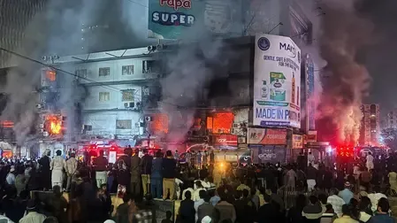 Has the Death Toll Reached 14 in the Gul Plaza Fire in Karachi?