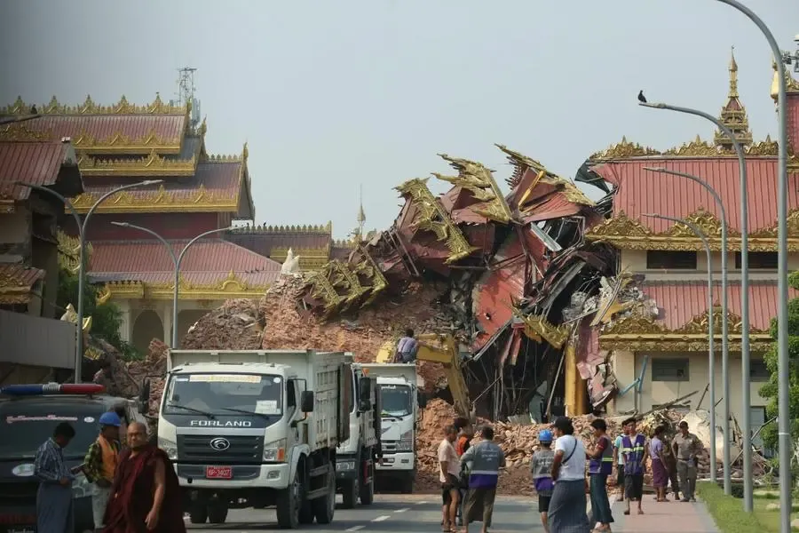 Death toll climbs to 1,644 after severe earthquake in Myanmar