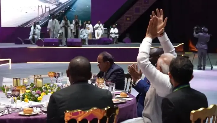 Is it a Deeply Moving Moment for PM Modi as Vande Mataram Resonates in Ethiopia?