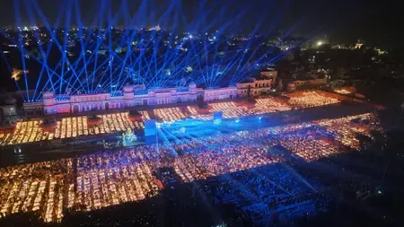 दीपोत्सव 2025 : अयोध्या में बना विश्व रिकॉर्ड, 26 लाख दीपों से जगमग हुई रामनगरी