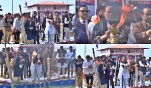 Defence Minister Rajnath Singh Attends Maha Kumbh in Prayagraj, Takes Holy Dip at Sangam