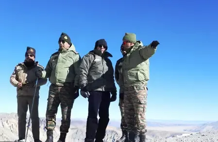 Defence Secretary reviews roads, infra in Central Sector's forward locations