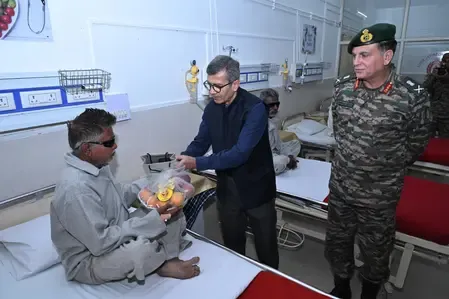 Did Defence Secretary Visit the Surgical Eye Camp in Bhuj, Helping Over 200 People Regain Their Vision?
