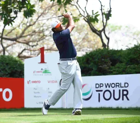 Eugenio Chacarra Leads by Four Shots as OP Chouhan Shines as Top Indian